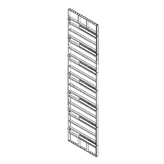 Panel R.V/82 reforzado para pilar Cofresa - 600x1250mm - Referencia 3000910